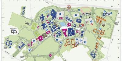 Dublinas vidusskolā campus kartes