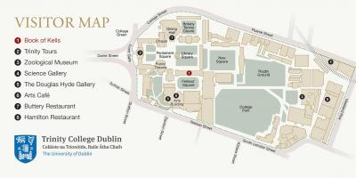 Karte Trinity College
